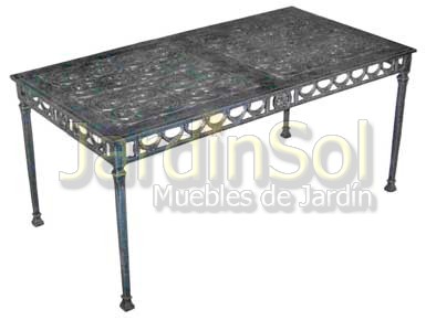 Mesa de Aluminio Dolphin Rectangular