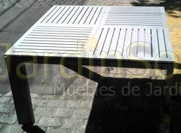 Mesa de Aluminio Ibiza