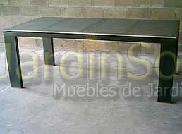 Mesa de Aluminio Ibiza