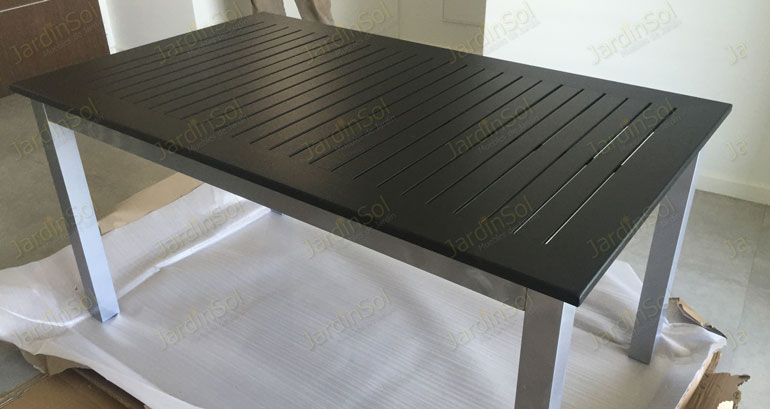 Mesa de Aluminio Boheme Fija 1.50