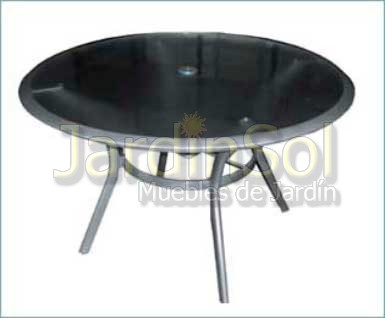 Mesa de Aluminio Onyx