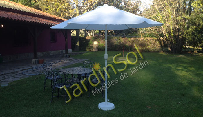 Parasol con manibela