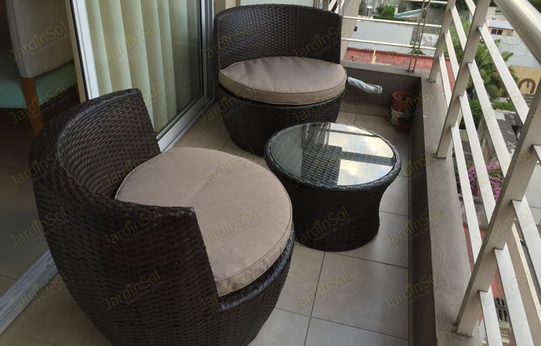 juego rattan sintetico capri