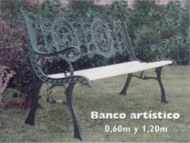 banco de plaza artistico